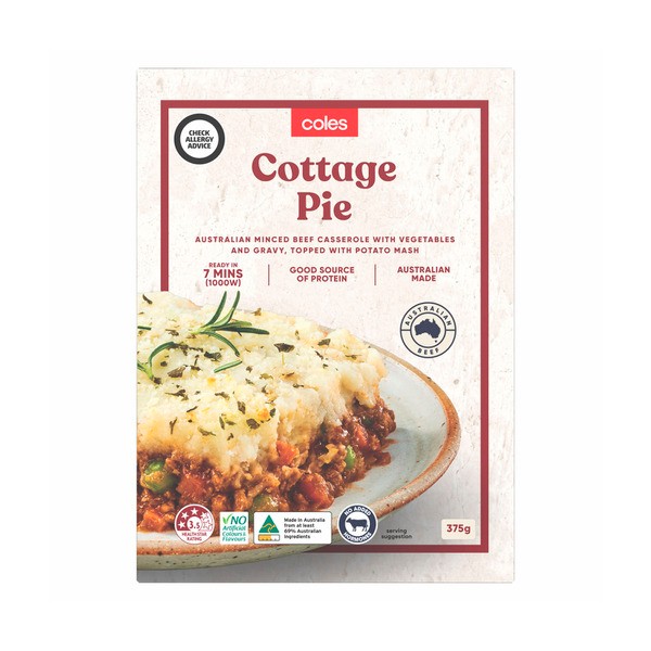 Coles Frozen Convenience Meal Shepherds Pie | 375g