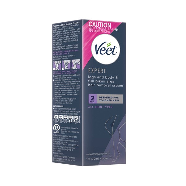 Veet Expert Depilatories Legs & Body Hair Removal Cream | 100mL