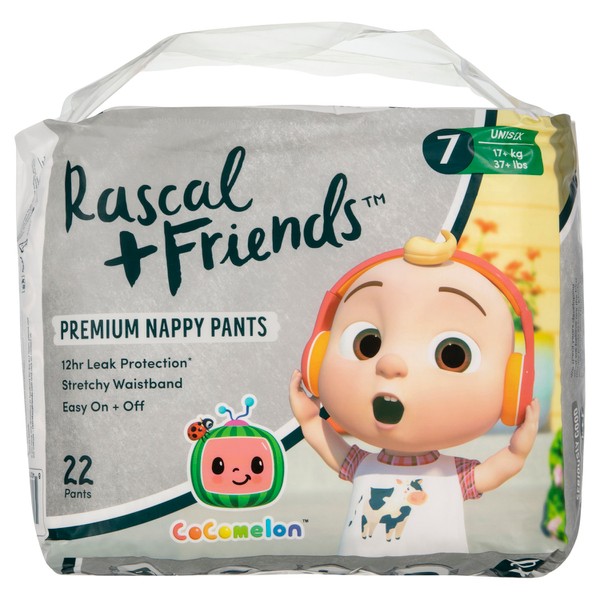 Rascal And Friends Nappy Pants Size 7 | 22 pack