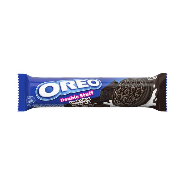 Oreo Double Stuff Creme Biscuit Dark Choc Mudcake | 131g