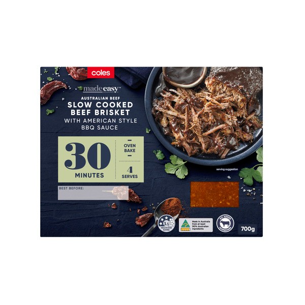 Coles Made Easy Slow Cooked Beef Brisket | 700g
