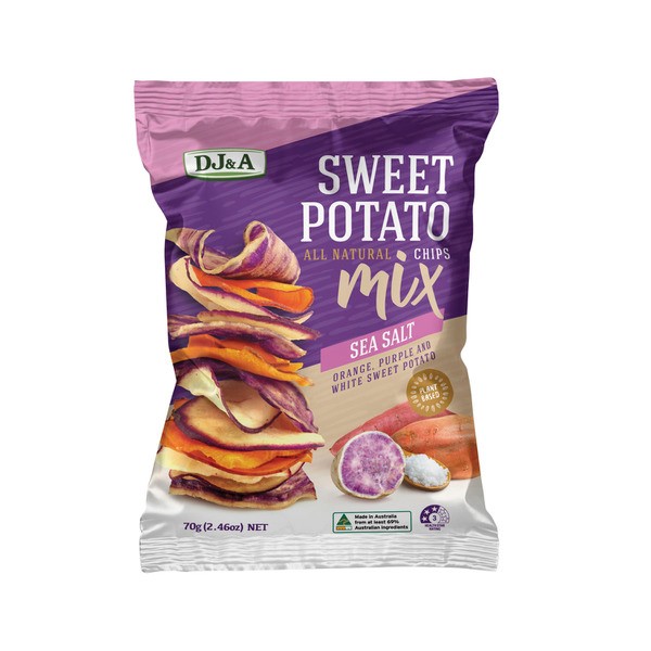 DJ&A Sweet Potato Mix Chips | 70g