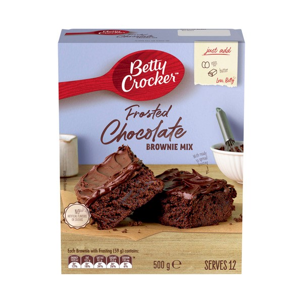 Betty Crocker Frosted Chocolate Brownie Mix | 500g