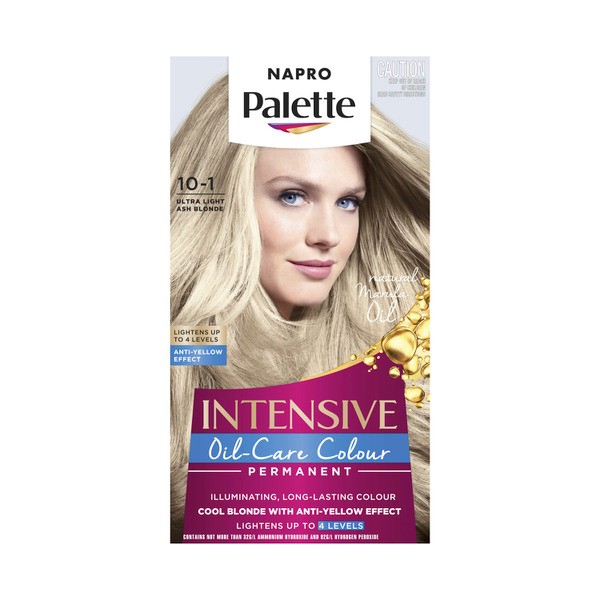 Napro Palette 10-1 Ultra Light Ash Blonde Permanent Hair Colour | 1 pack