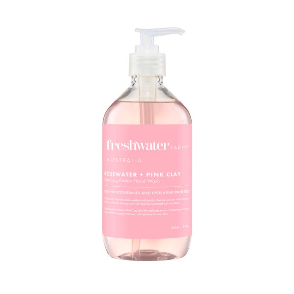 Freshwater Farm Rosewater + Pink Clay Hand Wash | 500mL