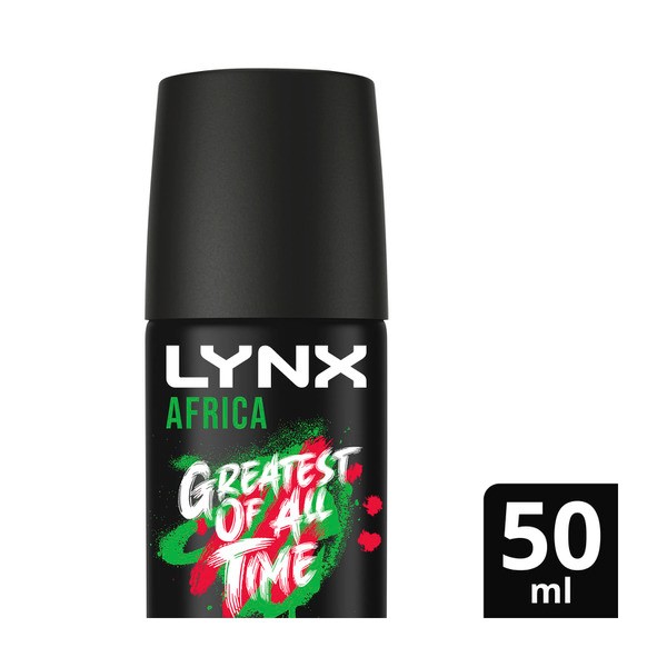 Lynx Men Body Spray Aerosol Deodorant Africa | 50mL
