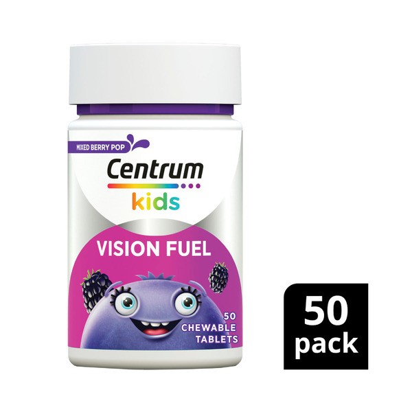 Centrum Kids Chewable Vision Fuel | 50 pack