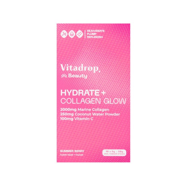 Vitadrop Hydrate Collagen Glow Schet | 10 pack