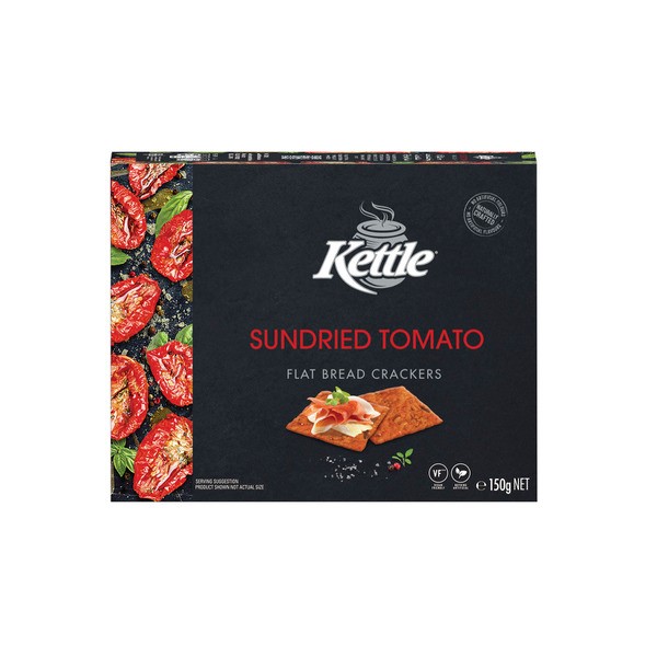 Kettle Flat Bread Crackers Sundried Tomato | 150g