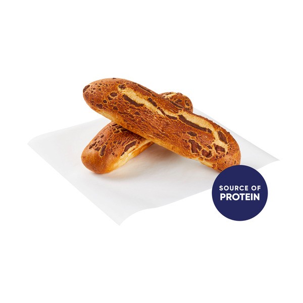 Coles Bakery Tiger Baguette Twin Pack | 2 pack