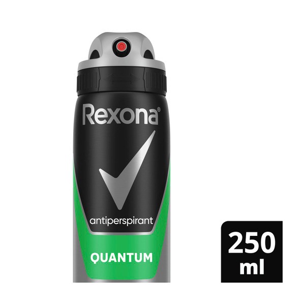 Rexona Men's Antiperspirant Aerosol Deodorant Quantum | 250mL
