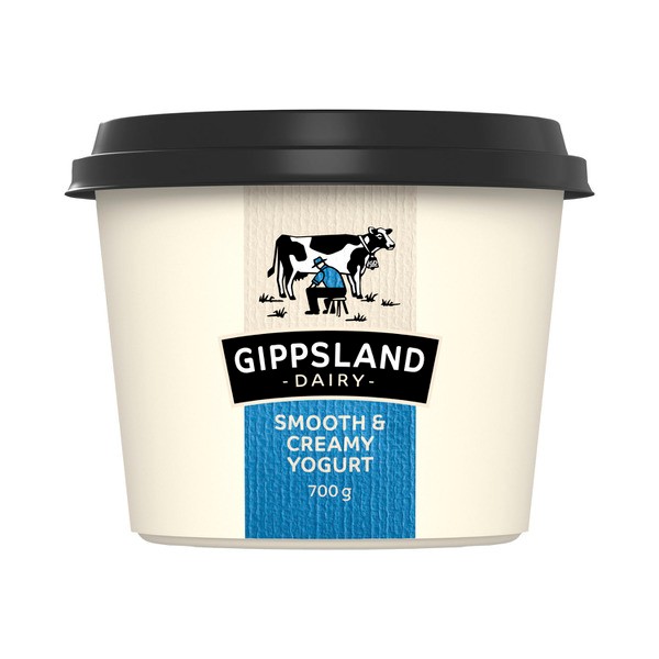 Gippsland Dairy Smooth & Creamy Twist Yoghurt | 700g