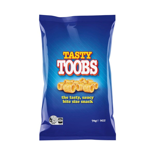 Tasty Toobs Tangy Snack | 70g