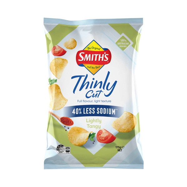 Smiths Thinly Cut Light Tangy | 175g