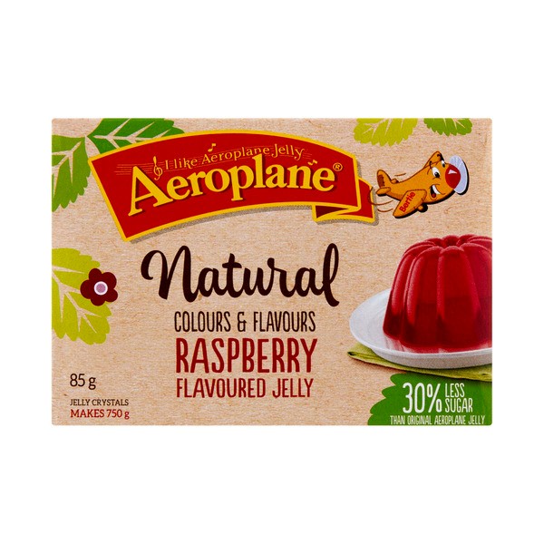 Aeroplane Raspberry Jelly Crystals 30% Reduced Sugar | 85g