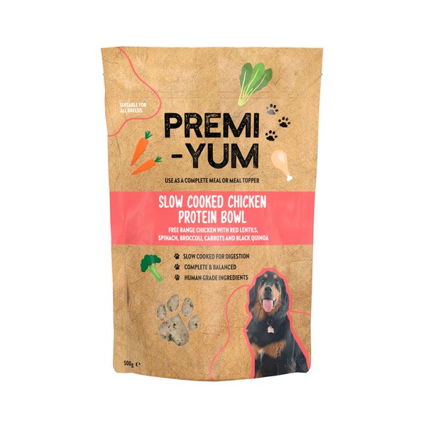 Premi-Yum Slow Cooked Chcken High Protein Bowl Dog Food | 500g