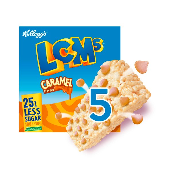 Kellogg's LCMs 25% Less Sugar Caramel 5 Pack | 100g