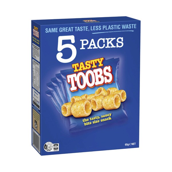 Toobs Snacks 5 Pack | 65g