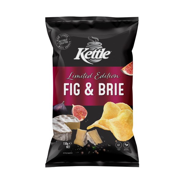 Kettle Natural Potato Chips Fig & Brie | 150g