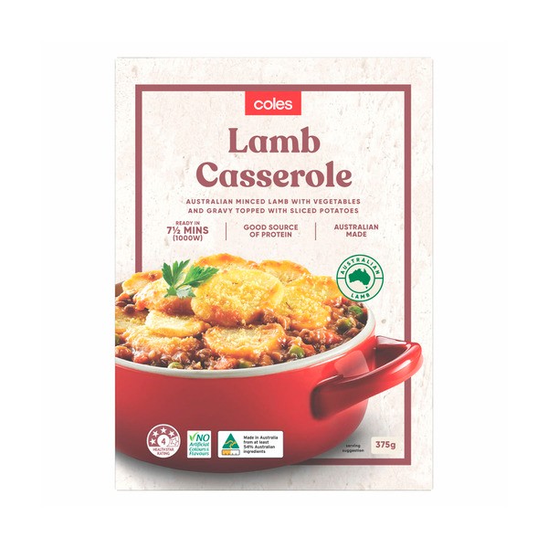 Coles Frozen Lamb Casserole | 375g
