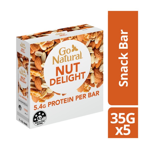 Go Natural Nut Delight Chopped Bars | 175g