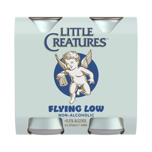 Little Creatures Flying Low Non Alcoholic 4x375mL | 4 pack