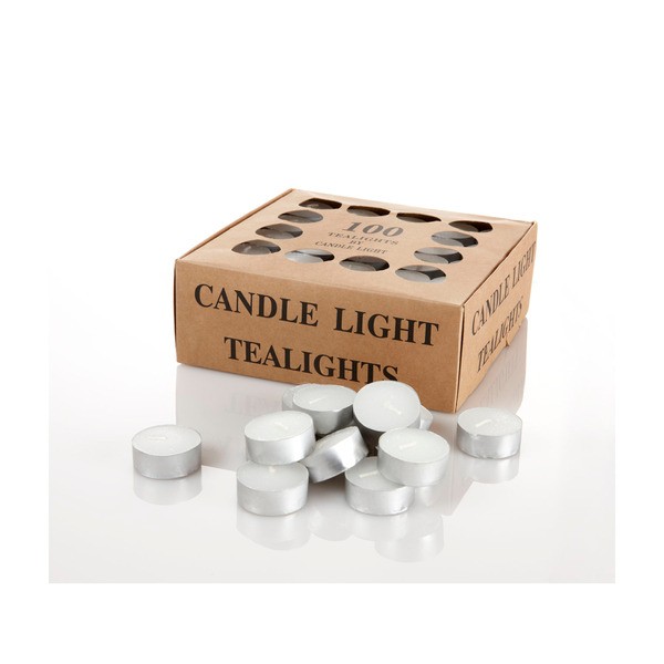 Candle Light Tea Lights | 100 Pack