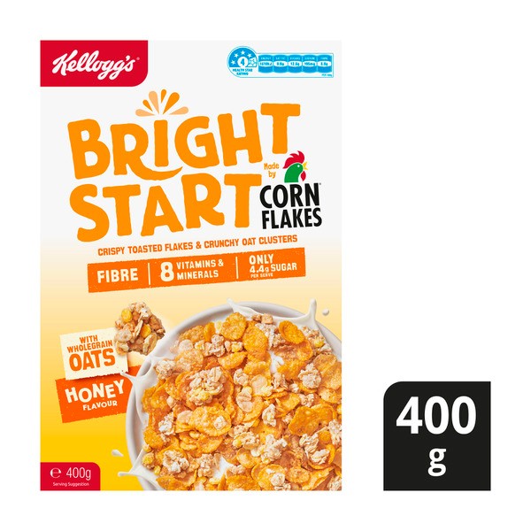 Kellogg's Bright Start Cornflakes Honey | 400g