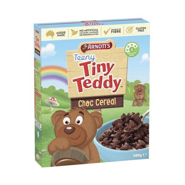 Arnott's Teeny Tiny Teddy Cereal Chocolate | 580g