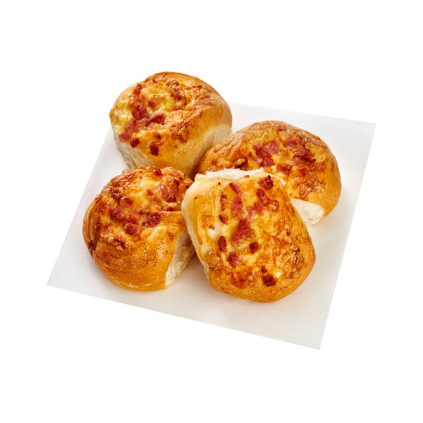 Coles Cheese & Bacon Rolls | 4 pack