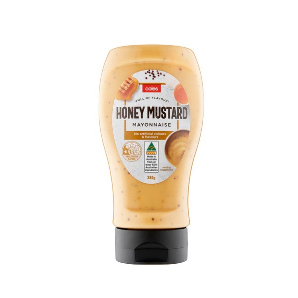 Coles Honey Mustard Mayonnaise | 380g
