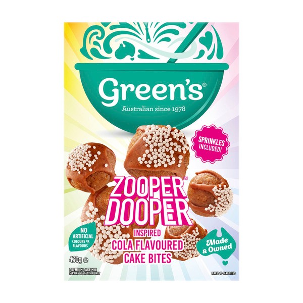 Greens Zooper Dooper Cola Cake Bite Mix | 430g