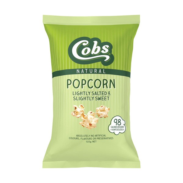 Cobs Lightly Salted Slightly Sweet Popcorn | 120g