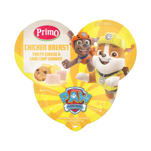 Primo Mini Mix Ups Chicken Cheese & Choc Chip Cookies | 35g