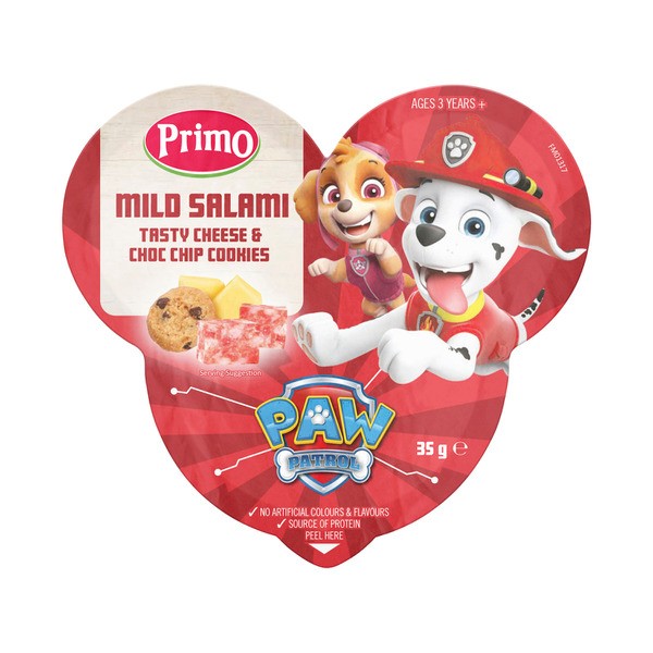 Primo Mini Mix Ups Salami Cheese & Choc Chip Cookie | 35g