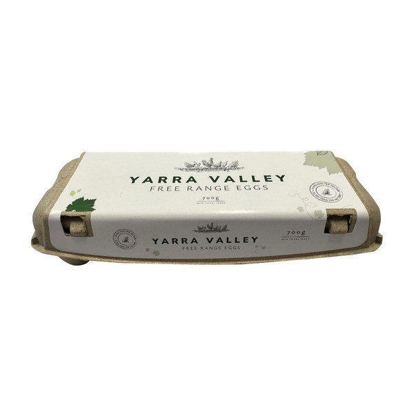 Yarra Valley Free Range Eggs 12 Pack | 700g
