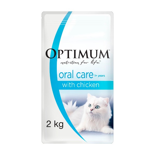 Optimum Adult Cat Oral Care With Chicken Dry Cat Food | 2kg
