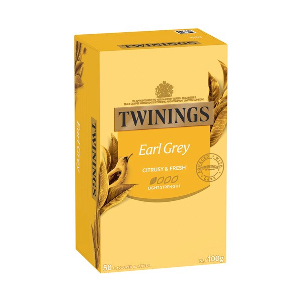 Twinings Earl Grey Tea Bags 50 pack | 100g