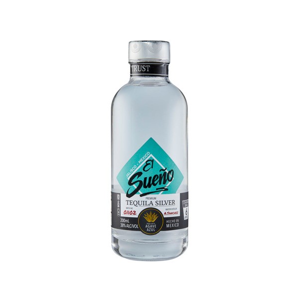 El Sueno Silver Tequila 200mL | 1 Each