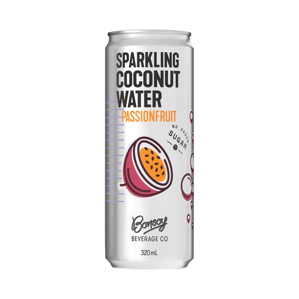 Sparkling Coconut Water With Passionfruit | 320mL