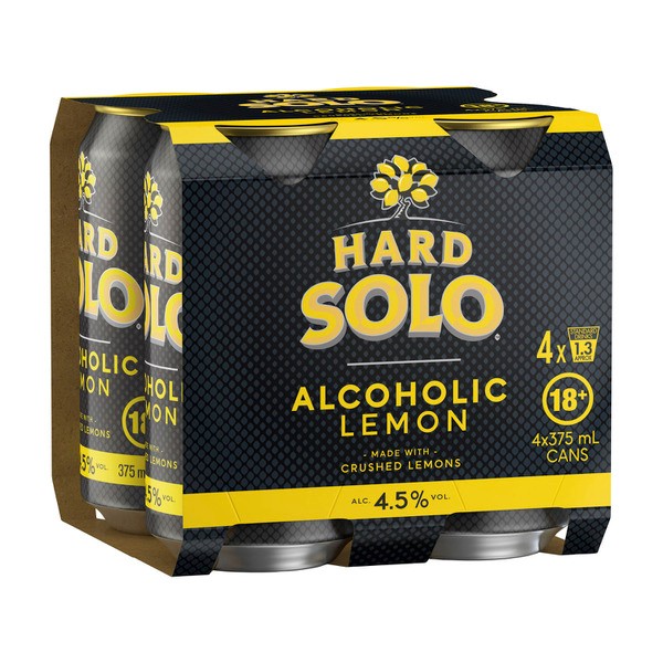 Hard Solo Can 375mL | 4 Pack