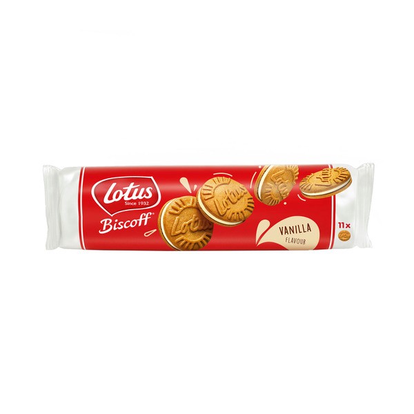 Lotus Biscoff Sandwich Biscuits Vanilla | 110g