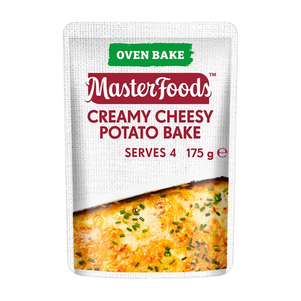 MasterFoods Side Dish Creamy Cheesy Potato Bake Recipe Base | 175g