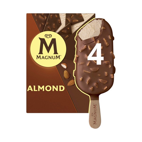 Magnum Ice Cream Almond 4Pack | 428mL