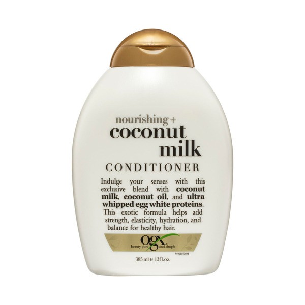 Ogx Nourishing + Hydrating Coconut Milk Conditioner For Dry Hair | 384mL