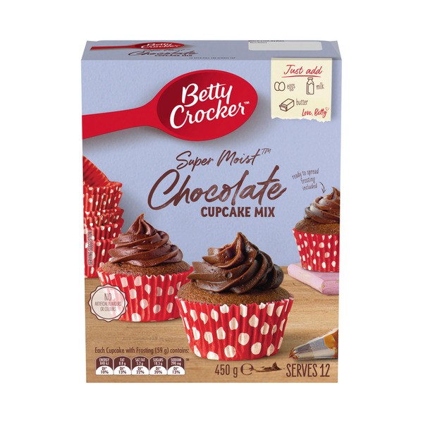 Betty Crocker Chocolate Cupcake Mix | 450g
