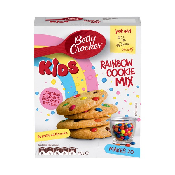 Betty Crocker Rainbow Cookie Mix | 495g