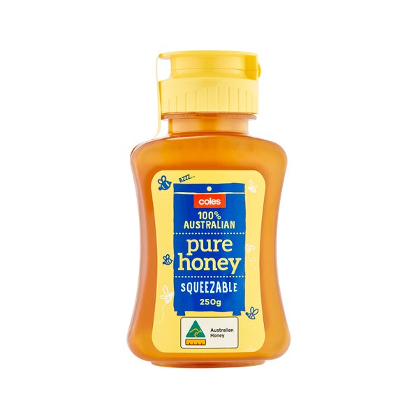Coles 100% Australian Pure Honey Squeeze | 250g