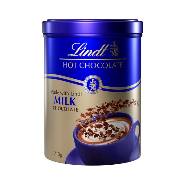 Lindt Hot Chocolate Flake Milk Tin | 210g