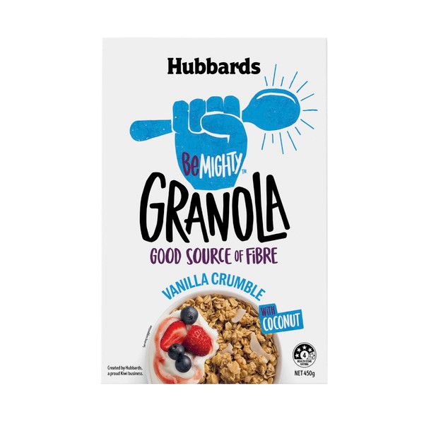 Hubbards Be Mighty Granola Vanilla Crumble | 450g